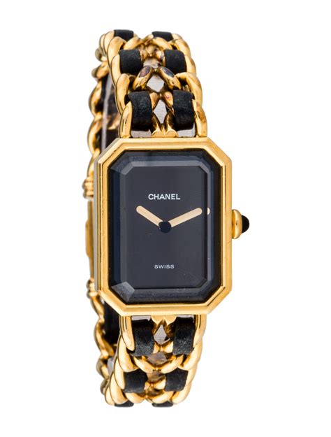 chanel premiere chronograph vintage watch|Chanel diamond watches.